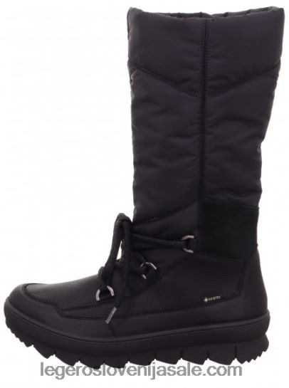 ženske črni škornji novara Legero J0LX80204